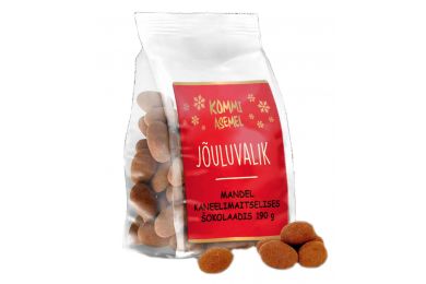 Mandel kaneelimaitselises šokolaadis 175g