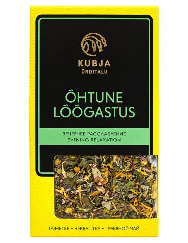 Taimetee Õhtune Lõõgastus 40 g – Kubja Ürditalu piparmündine ürditee