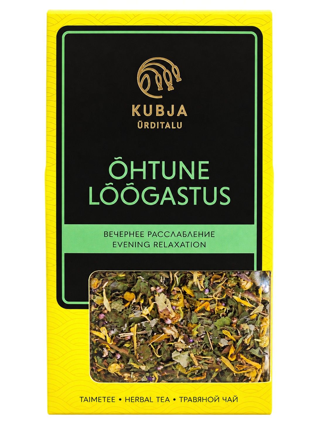 Taimetee Õhtune Lõõgastus 40 g – Kubja Ürditalu piparmündine ürditee