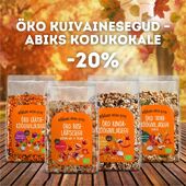 🥘 Öko kuivainesegud nüüd -20%

Miks need on nii head?

🧅Kuivainesegud on mahe teraviljadest, läätsedest, köögiviljadest ja seemnetest, mis muudavad söögitegemise lihtsaks ja kiireks
🧅Lihtne valmistada – lisa segu keevasse vette ja keeda 12-15 minutit.
🧅Segud pakuvad rikkalikke maitseid ja toitainerikkaid koostisosi, mis muudavad iga roa eriliseks ja nauditavaks.
🧅Kiudainerikkad ja heaks valguallikaks
🧅Ilma maitsetugevdajateta ja ilma lisatud suhkruta
🧅Mõistliku hinnaga
🧅Sobilikud veganitele

Öko kuivainete tootevaliku leiad biolife e-poest.

#ökokuivainesegud #kinoa #läätsed #tatar #riis #köögisasjaette #abikskodukokale