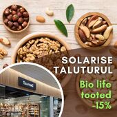 🌿Taluturul hea valik eestimaist toitu!

Tule leia sealt oma lemmikud mahetooted! 

Psst! Bio Life tooted Solarises kohapeal nüüd -15%

Sealt leiad kõik oma lemmikud:

🌰mahe pähklid
🥭kuivatatud puuviljad
🥥tervislikke suupisteid🥭

Tule julgelt uudistama!

#taluturg #solaristaluturg #bioLife