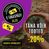 ✨KÄES ON E-SMASPÄEV!

Kasuta võimalust, sest just TÄNA on KÕIK TOOTED sooduskoodiga
-20% SOODSAMAD

👉Sooduskood: E-SMASPÄEV

Otsid tervislikke snäkke nagu mandleid, chia seemneid või mangolaaste?

Bio Life laiast valikust leiab suures valikus pähkleid, seemneid, kuivatatud puuvilju ja toidulisandeid.

👉https://biolife.ee/et/

#esmaspäev #biolife  #sooduskood #kuivatatudpuuviljad #kuivatatudmarjad #pähklid #mahepähklid #toidulisandid #vitamiinid